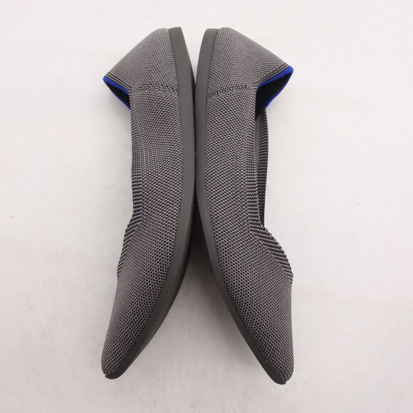 Rothy’s The Point Women's Size 7.5 Gray Ballet Flat Classic Slip On Shoes - Picture 8 of 9